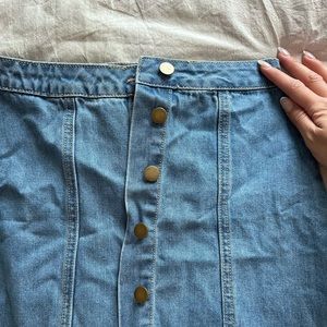 Forever 21 denim skirt